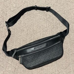 Michael Kors Black Belt Bag/Fanny pack